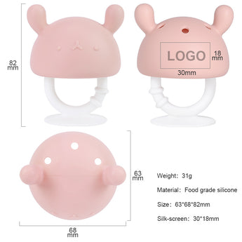 Funny Bunny Silicone Teething Toys