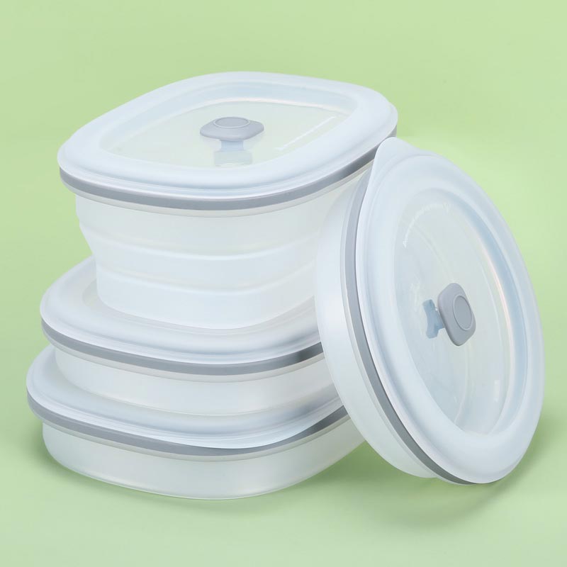 Foldable Silicone Lunch Box OEM ODM