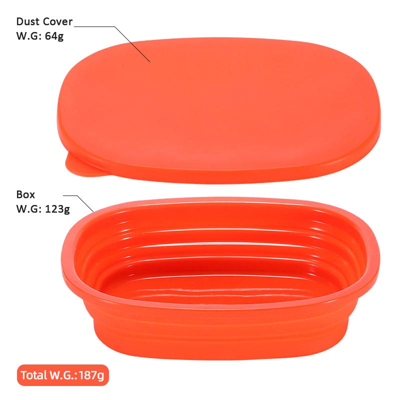 Collapsible Silicone Lunch Box 