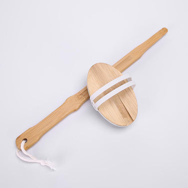 Bamboo Long Handle Bath Brush Supplier