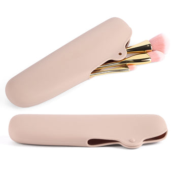 Silicone Makeup Brush Holder Portable Bag