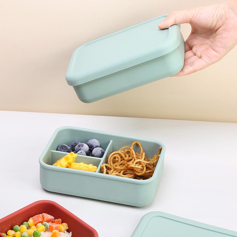 Silicone Divided Lunch Box