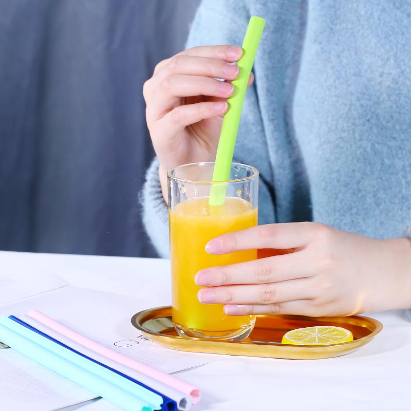 Openable Silicone Straw