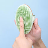 Bamboo Long Handle Bath Brush Supplier