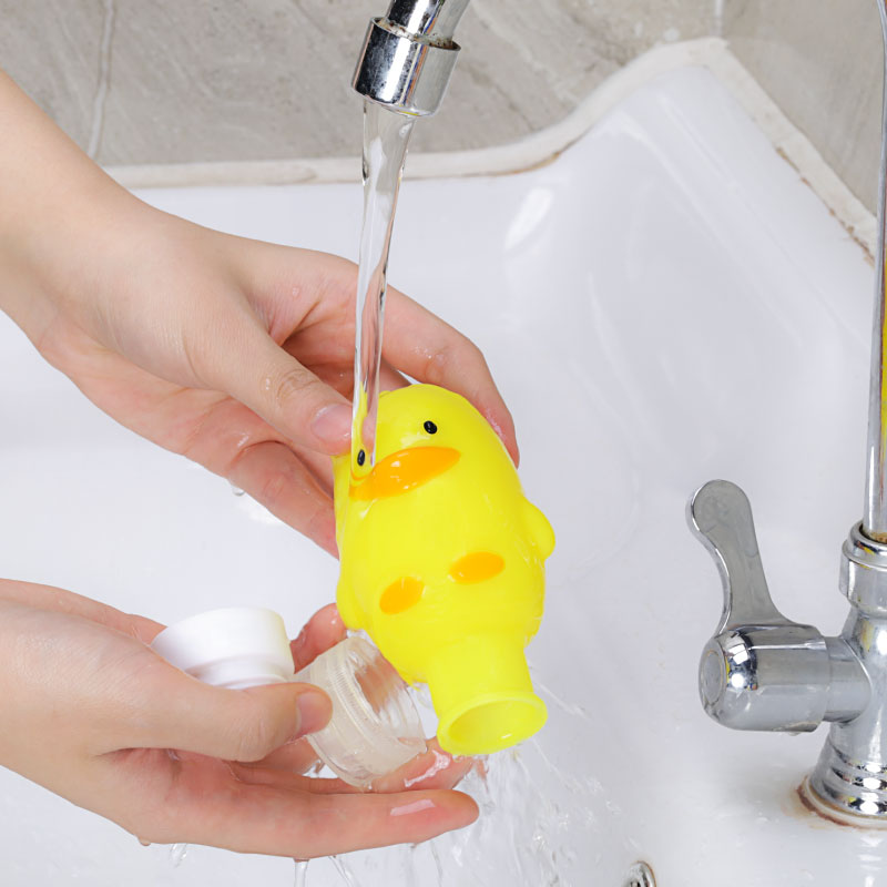 Silicone Toiletry Bottles for Travel Yellow Duck