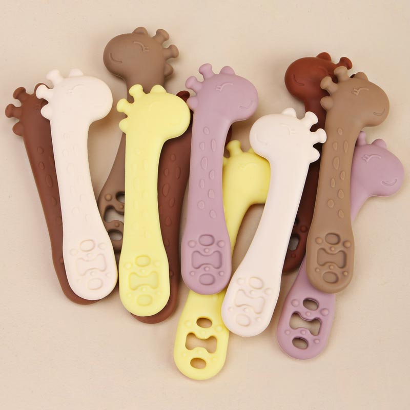 Giraffe Weaning Dip Spoon 