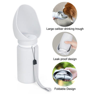 Foldable Dog Water Bottle 