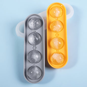 Round Ice Cube Tray Silicone Mold