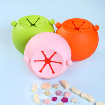 Silicone Snack Container Ball Snack Cup Supplier