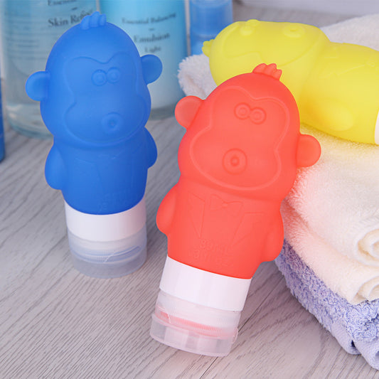 Silicone Travel Size Containers for Liquids Monkey