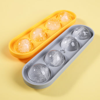 Round Silicone Ice Cube Trays