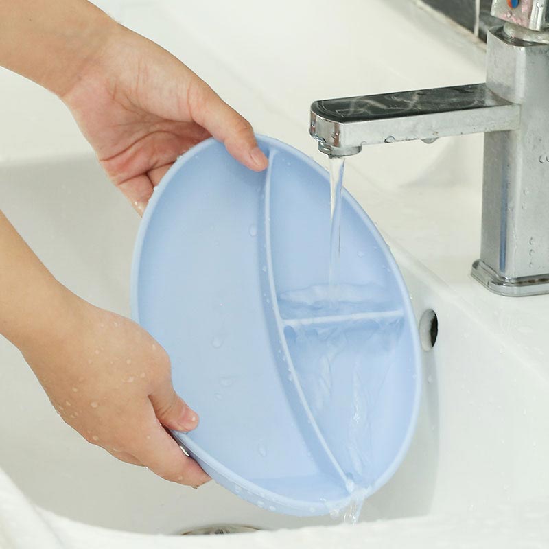 Wholesale Non Slip Plate Silicone Feeding Plate 