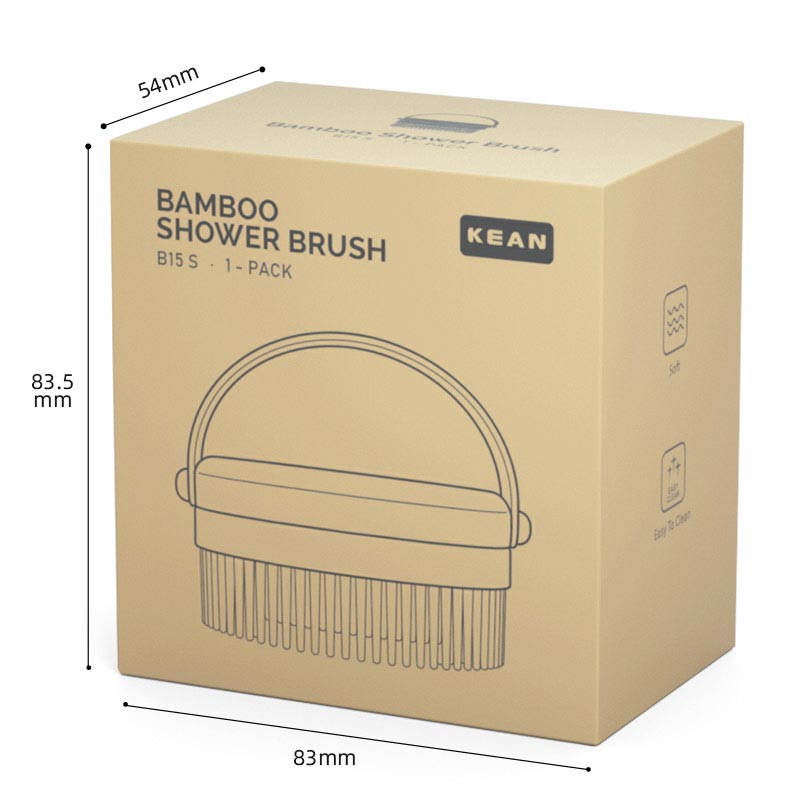 Silicone Bamboo Back Brush Manufacturer