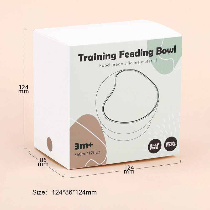 Weaning Sucker Silicone Bowl 