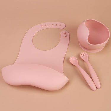 Wholesale Baby Silicone Feeding Set Weaning Gift Set 