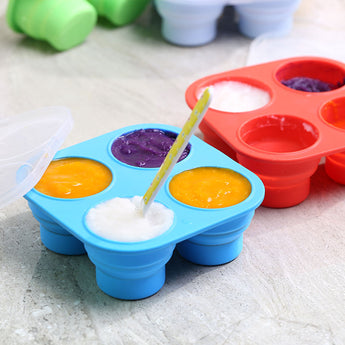Silicone Ice Cube Tray for Baby Feeding