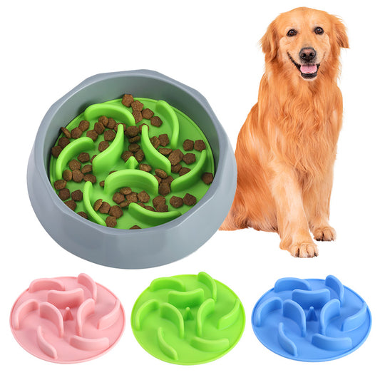 2 In 1 Slow Feeder and Water Puppy Bowl