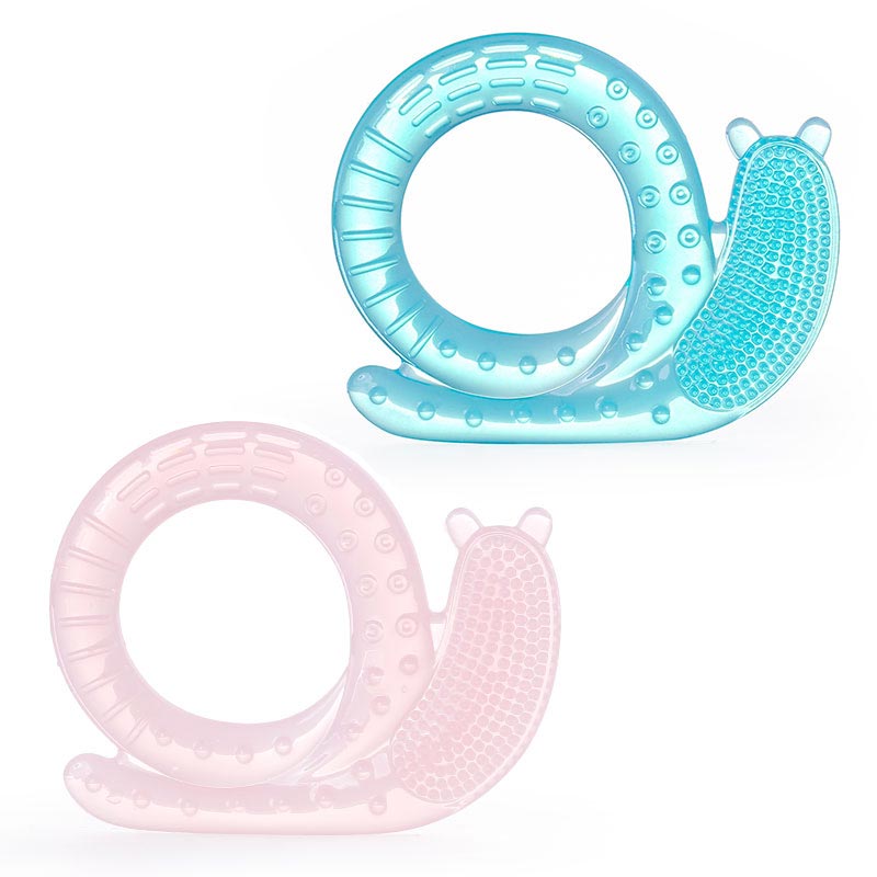 Snail Silicone Baby Teether OEM ODM