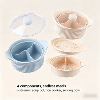 Silicone Steamer Soup Pot