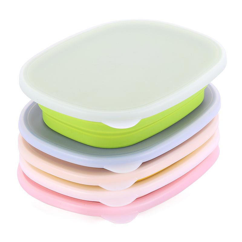 Collapsible Silicone Lunch Box 