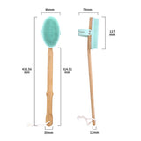 Bamboo Long Handle Bath Brush Supplier