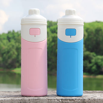 insulated collapsible water bottle