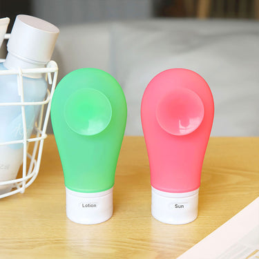 Silicone Suction Travel Bottle