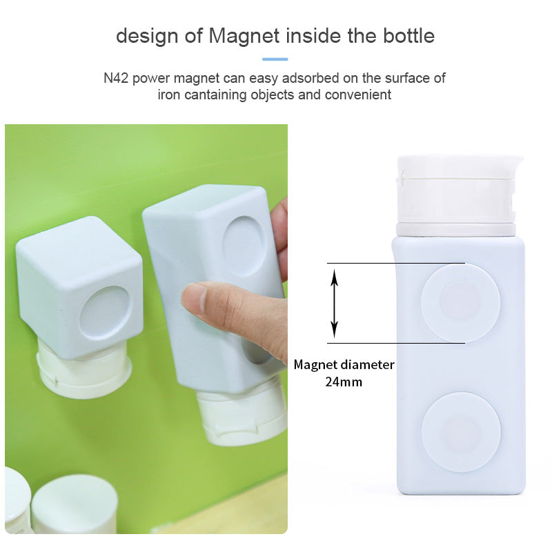 Silicone Travel Containers For Liquids Magnetic