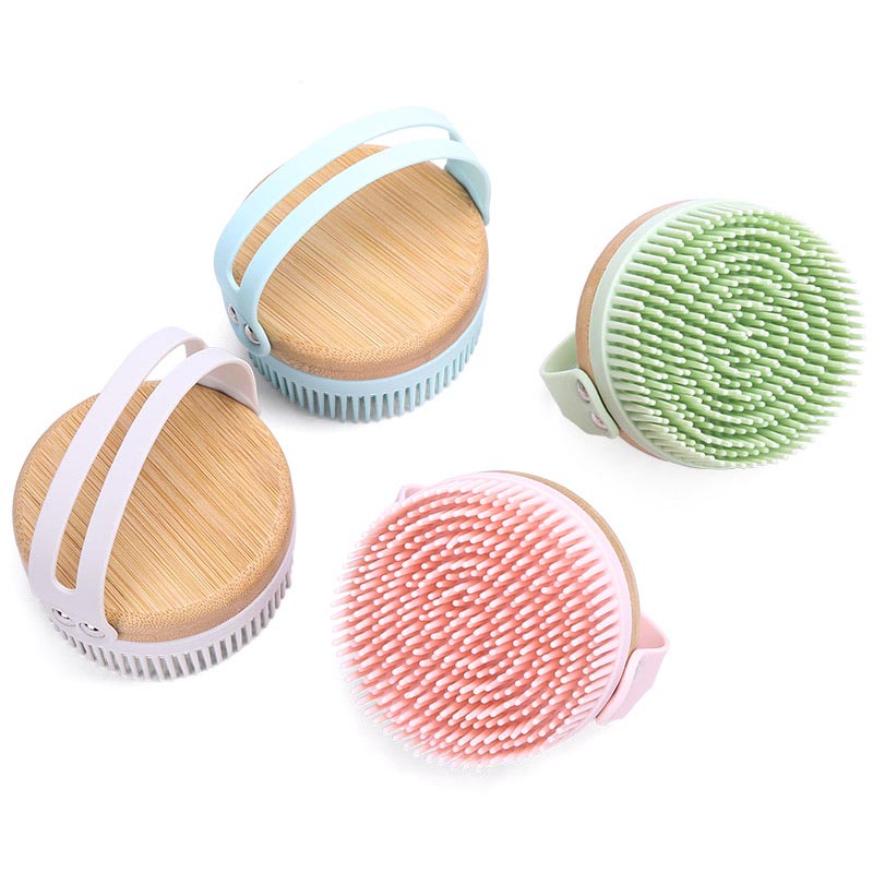 Silicone Bamboo Back Brush Manufacturer