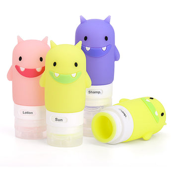 Silicone Travel Containers for Liquids Leak Proof