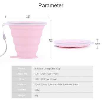 Collapsible Mug Camping