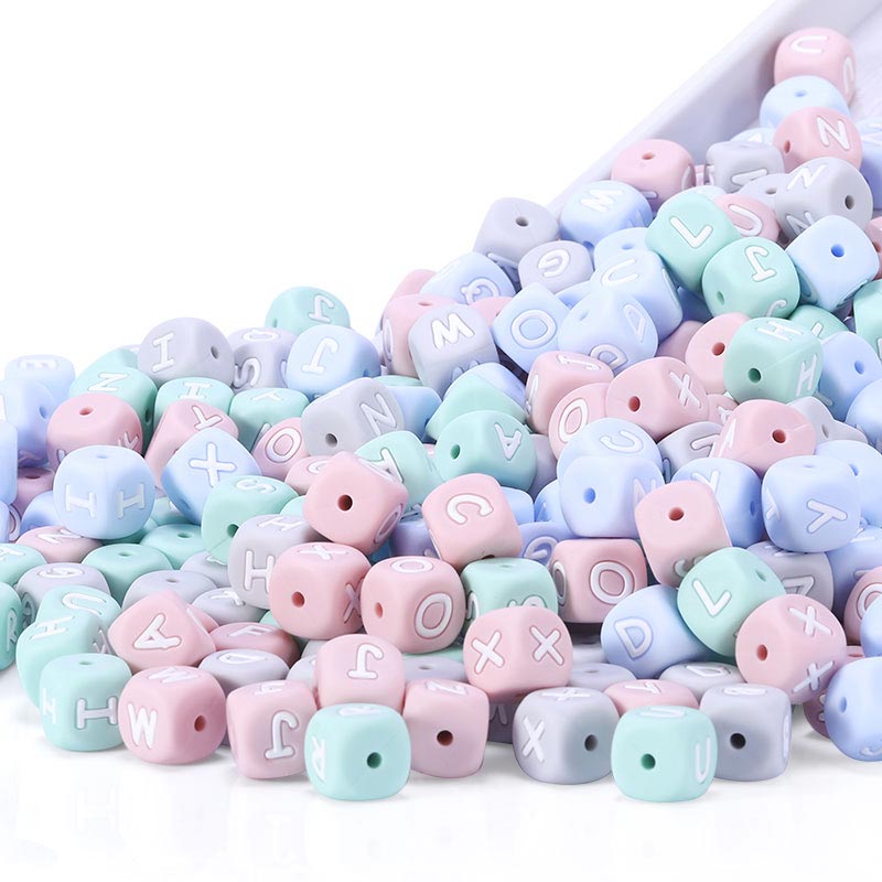 Silicone Letter Beads Wholesale 