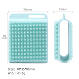 Facial cleanser silicone size
