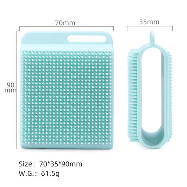 Facial cleanser silicone size