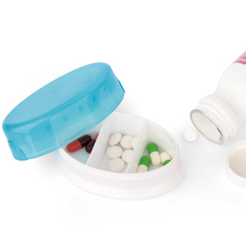 Divider Travel Jars for Medicine