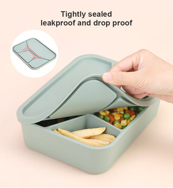 Silicone lunch box custom