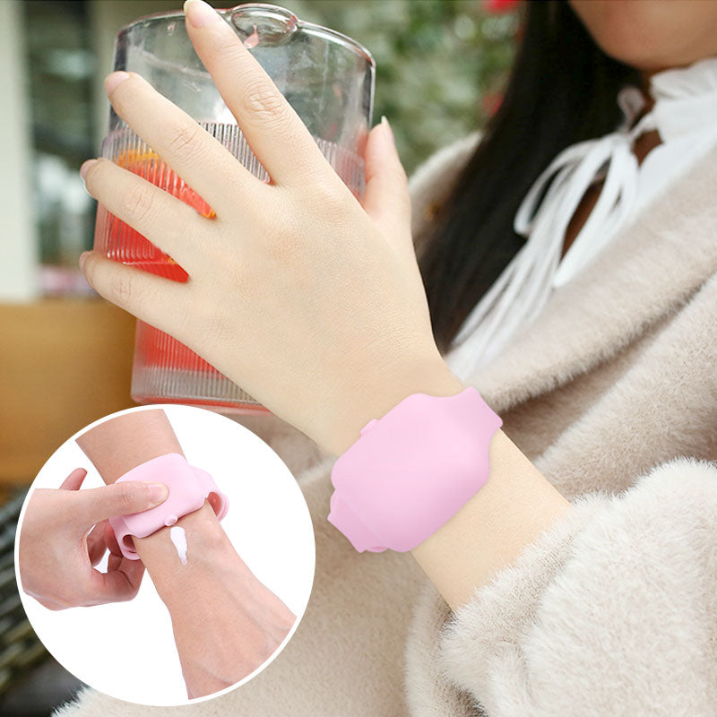 Silicone Refillable Wristband Hand Dispenser