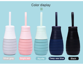 Silicone Collapsible and Compressible Bottle Supplier