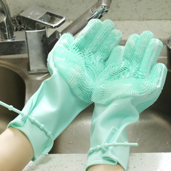 Silicone Cleaning Gloves