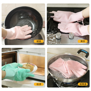 Silicone Hand Gloves Dishwashing