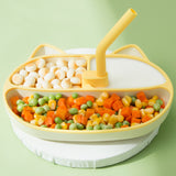 Silicone Plate With Suction