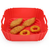 Silicone air fryer basket