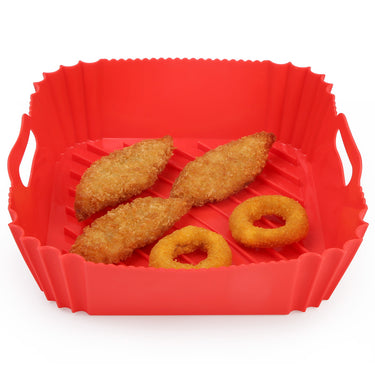 Silicone air fryer basket