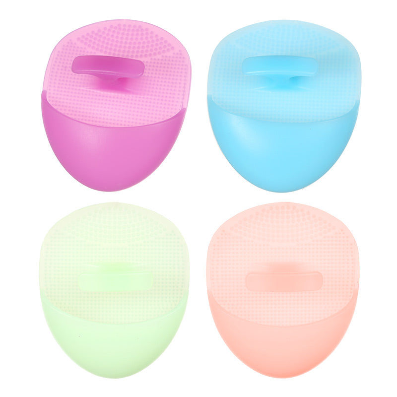 Silicone facial cleansing brush