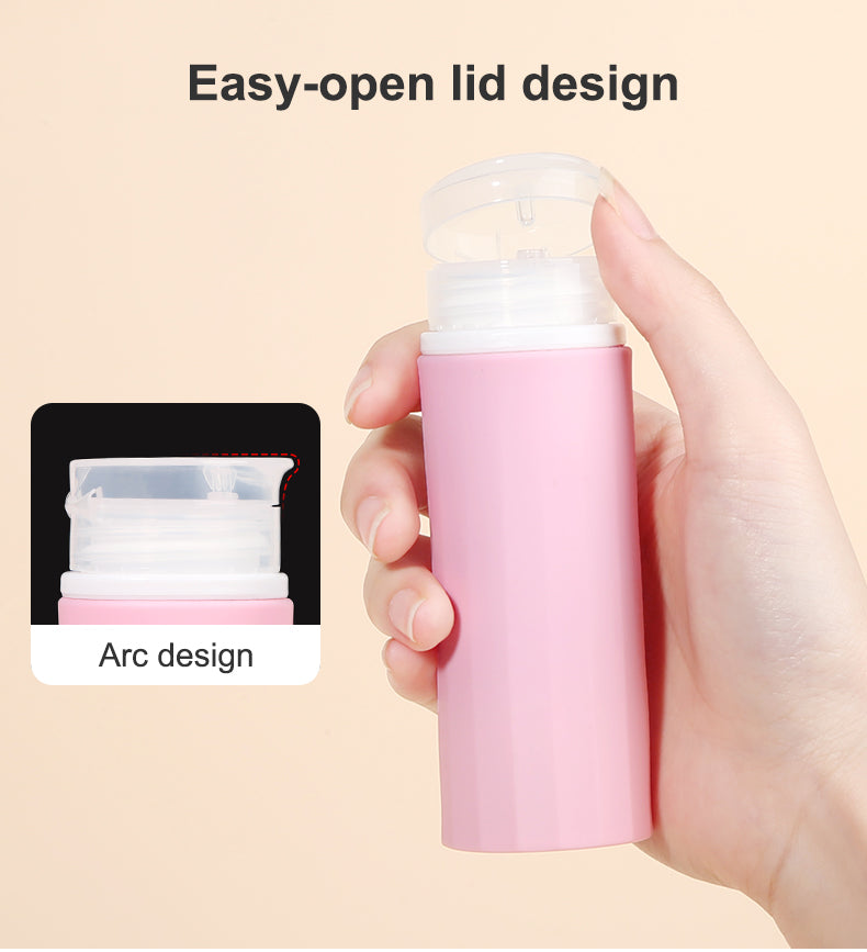 Silicone shampoo bottles 100ml