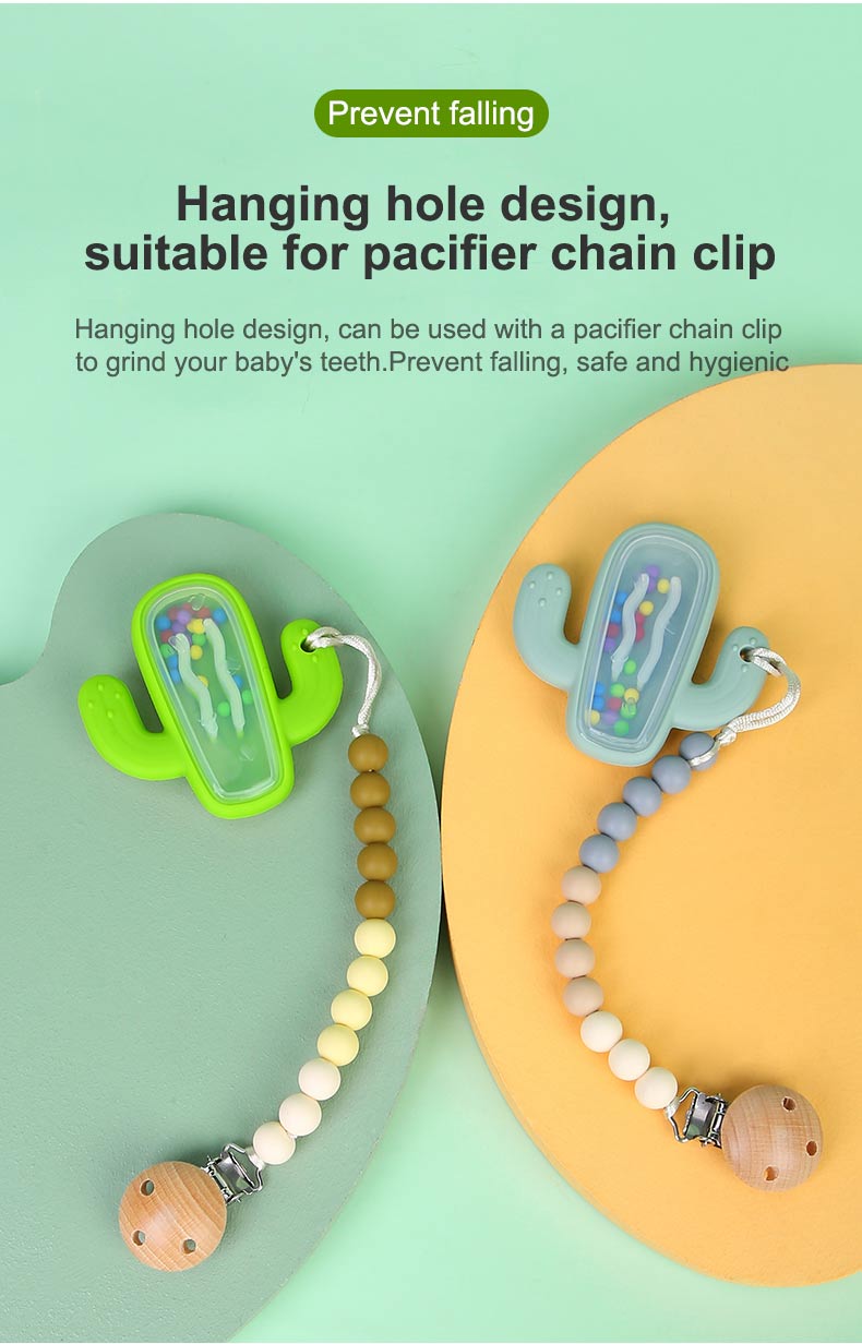 Silicone Cactus Teether