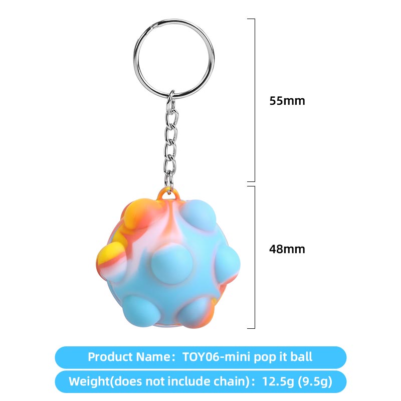 Silicone Pop It Ball Fidget Toy