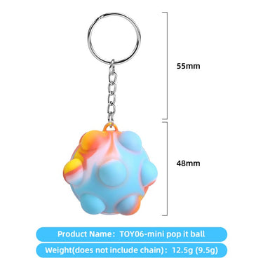 Silicone Pop It Ball Fidget Toy