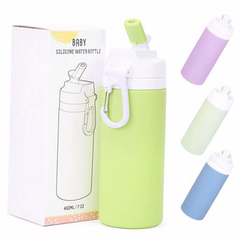 Kids Silicone Water Bottle