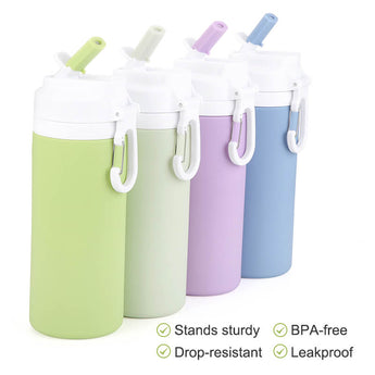 Kids Silicone Water Bottle